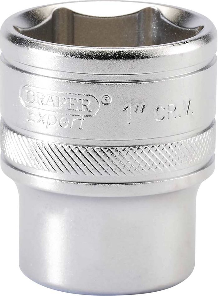 Tooled Up | Draper 16634 1/2' Square Drive 6 Point Imperial Socket (1') - Draper Draper 16634 1/2' Square Drive 6 Point Imperial Socket (1') - Draper