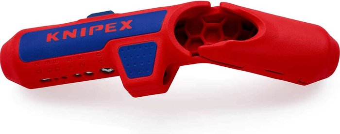 Tooled Up | Knipex Knipex 6 95 Ergostrip Electrician Universal 3 in 1 Cable Stripping Tool Knipex Knipex 6 95 Ergostrip Electrician Universal 3 in 1 Cable Stripping Tool