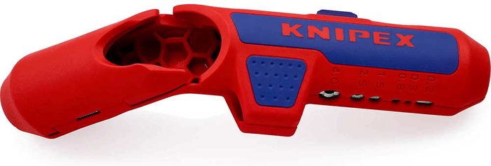 Tooled Up | Knipex Knipex 16 95 Ergostrip Left Handed Universal Cable Stripping Tool Knipex Knipex 16 95 Ergostrip Left Handed Universal Cable Stripping Tool