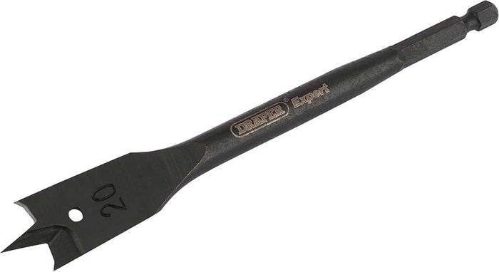 Tooled Up | Draper Draper Expert Flat Wood Bit 20mm 150mm Draper Draper Expert Flat Wood Bit 20mm 150mm
