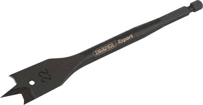 Tooled Up | Draper Draper Expert Flat Wood Bit 8mm 150mm Draper Draper Expert Flat Wood Bit 8mm 150mm