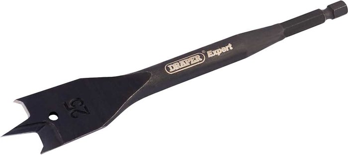 Tooled Up | Draper Draper Expert Flat Wood Bit 25mm 150mm Draper Draper Expert Flat Wood Bit 25mm 150mm