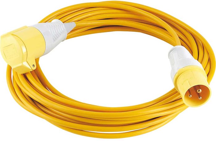Tooled Up | Draper Draper Extension Trailing Lead 16 amp Yellow Cable 110v 14m Draper Draper Extension Trailing Lead 16 amp Yellow Cable 110v 14m