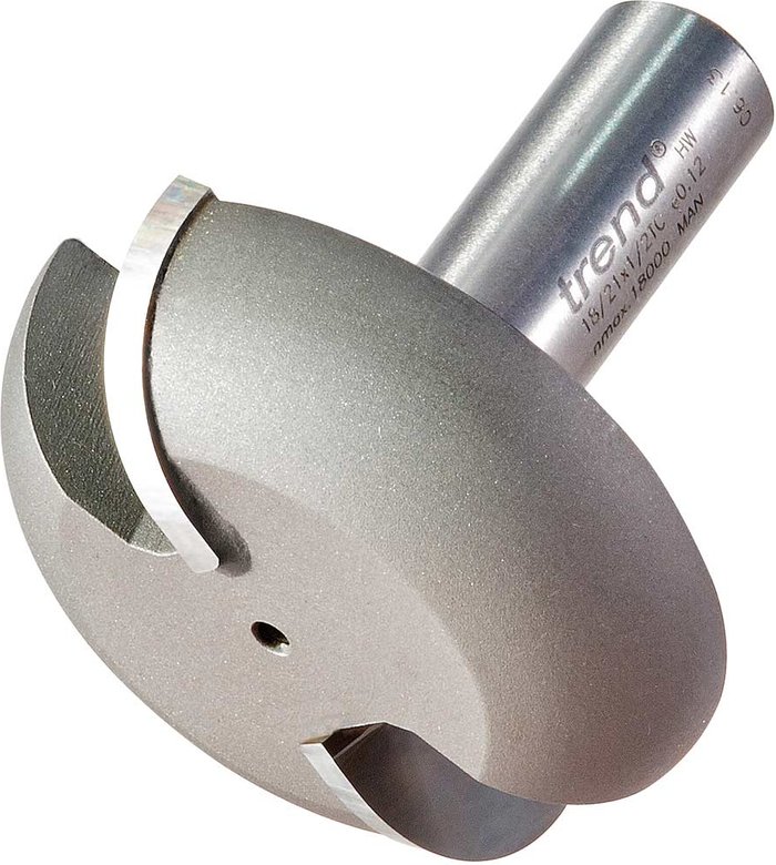 Tooled Up | Trend Trend Radiused Raised Panel Mould Router Cutter 50mm 22mm 1/2 Trend Trend Radiused Raised Panel Mould Router Cutter 50mm 22mm 1/2