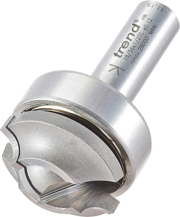 Tooled Up | Trend Trend Classic Panel Bearing Guided Router Cutter 35mm 14.3mm 1/2 Trend Trend Classic Panel Bearing Guided Router Cutter 35mm 14.3mm 1/2