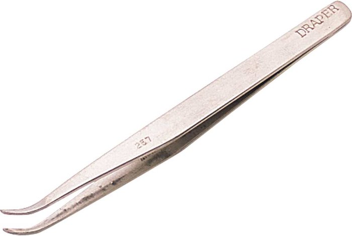 Tooled Up | Draper Draper Dumont Pattern Fine Point Curved Tweezers Draper Draper Dumont Pattern Fine Point Curved Tweezers