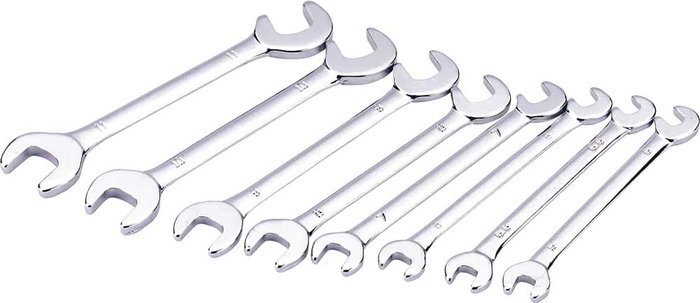 Tooled Up | Draper Draper 8 Piece Midget Open End Spanner Set Draper Draper 8 Piece Midget Open End Spanner Set