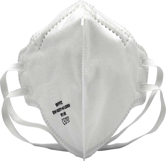 Tooled Up | Draper Draper FFP2 SI MOD Fold Flat Face Masks Pack of 20 Draper Draper FFP2 SI MOD Fold Flat Face Masks Pack of 20