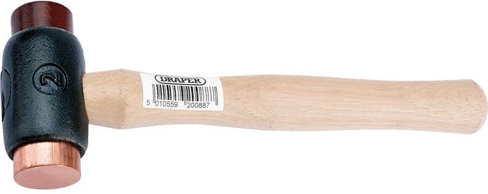 Tooled Up | Draper Draper Expert Copper and Rawhide Hammer 1.1kg Draper Draper Expert Copper and Rawhide Hammer 1.1kg