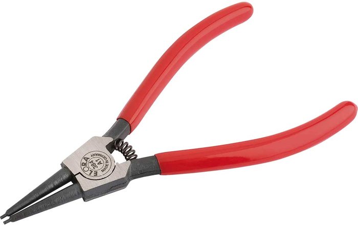 Tooled Up | Draper Elora Straight External Circlip Pliers 10mm - 25mm Draper Elora Straight External Circlip Pliers 10mm - 25mm