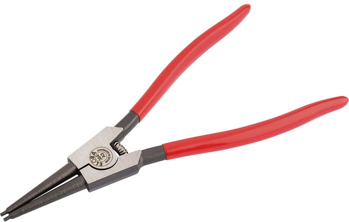 Tooled Up | Draper Elora Straight External Circlip Pliers 40mm - 100mm Draper Elora Straight External Circlip Pliers 40mm - 100mm