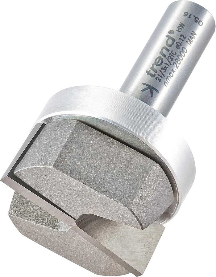 Tooled Up | Trend Trend Bearing Guided Housing Router Cutter 38.1mm 16mm 1/4 Trend Trend Bearing Guided Housing Router Cutter 38.1mm 16mm 1/4