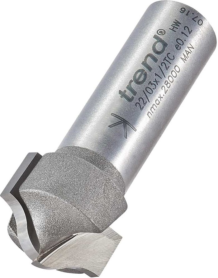 Tooled Up | Trend Trend Flat Ogee Router Cutter 20mm 15mm 1/2 Trend Trend Flat Ogee Router Cutter 20mm 15mm 1/2