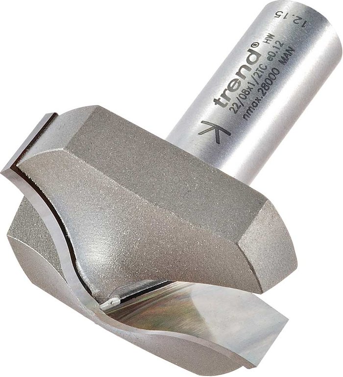 Tooled Up | Trend Trend Large Flat Roman Ogee Router Cutter 41.5mm 8mm 1/2 Trend Trend Large Flat Roman Ogee Router Cutter 41.5mm 8mm 1/2