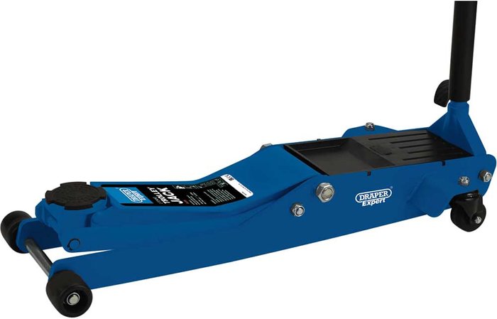 Tooled Up | Draper Draper Expert Low Profile Trolley Jack 2 Tonne Draper Draper Expert Low Profile Trolley Jack 2 Tonne