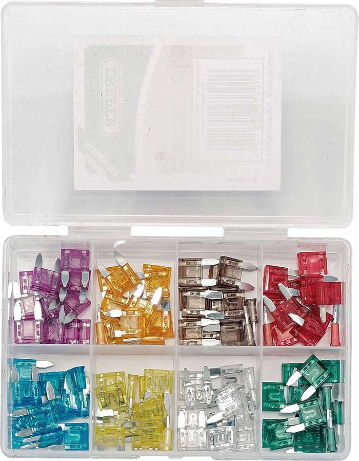 Tooled Up | Draper Draper 100 Piece Mini Automotive Plug In Fuse Assortment Draper Draper 100 Piece Mini Automotive Plug In Fuse Assortment