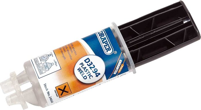 Tooled Up | Draper Draper D3294 Plastic Weld Adhesive 50ml Draper Draper D3294 Plastic Weld Adhesive 50ml
