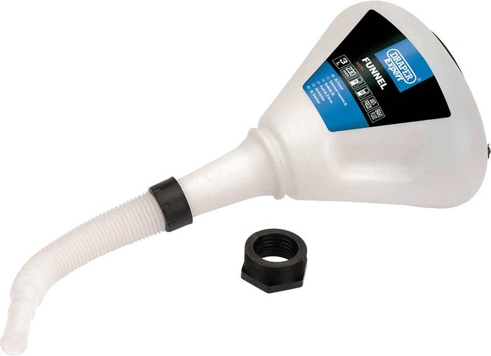 Tooled Up | Draper Draper Expert Polypropylene Funnel 3l Draper Draper Expert Polypropylene Funnel 3l
