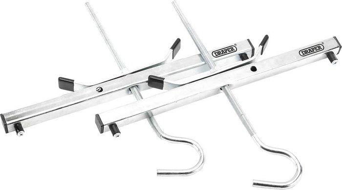 Tooled Up | Draper Draper Ladder Car Roof Clamps - Silver Draper Draper Ladder Car Roof Clamps - Silver