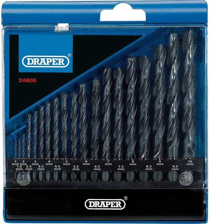 Tooled Up | Draper Draper 19 Piece HSS Drill Bit Set Draper Draper 19 Piece HSS Drill Bit Set