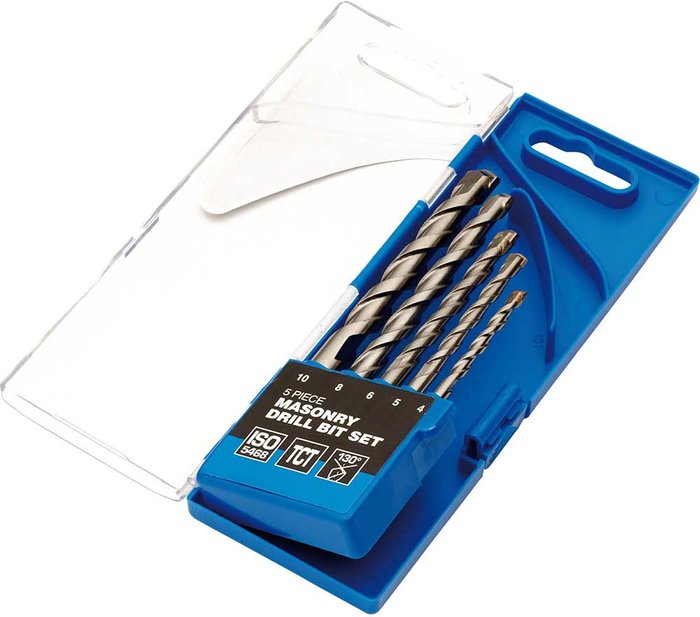 Tooled Up | Draper Draper 5 Piece Masonry Drill Bit Set Draper Draper 5 Piece Masonry Drill Bit Set