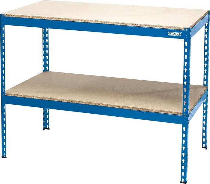 Tooled Up | Draper Draper Steel Workbench - blue Draper Draper Steel Workbench - blue