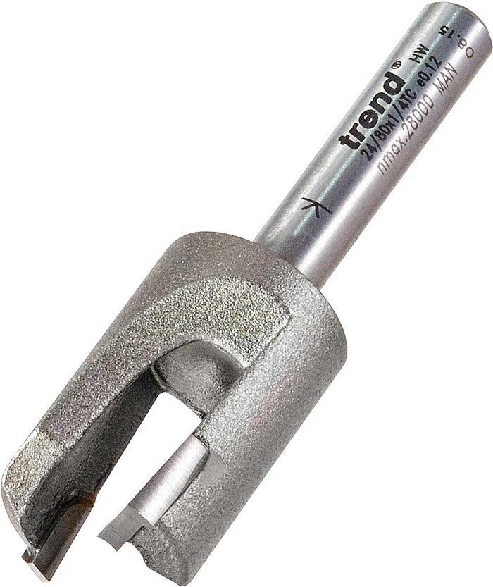 Tooled Up | Trend Trend Router Plug Maker 9.5mm 16mm 1/4 Trend Trend Router Plug Maker 9.5mm 16mm 1/4