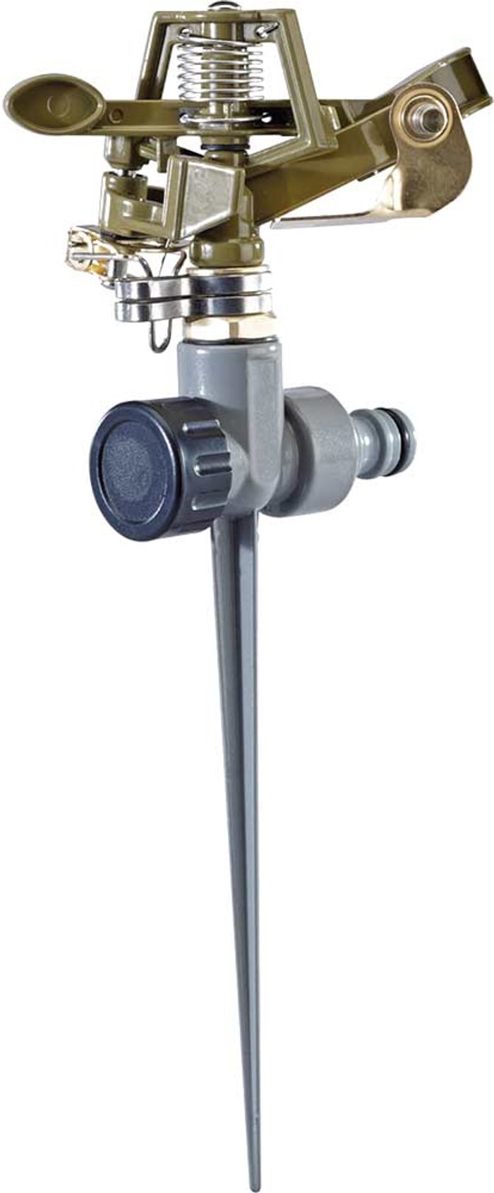 Tooled Up | Draper Draper All Metal Impulse Sprinkler - Grey and Gold Draper Draper All Metal Impulse Sprinkler - Grey and Gold