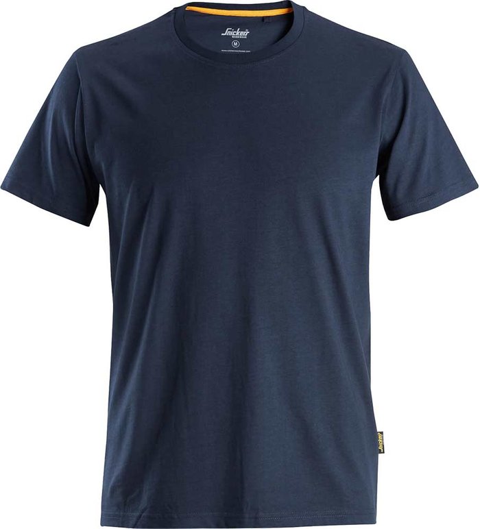 Tooled Up | Snickers Snickers Allround Work Organic Cotton T Shirt Navy 2XL Snickers Snickers Allround Work Organic Cotton T Shirt Navy 2XL