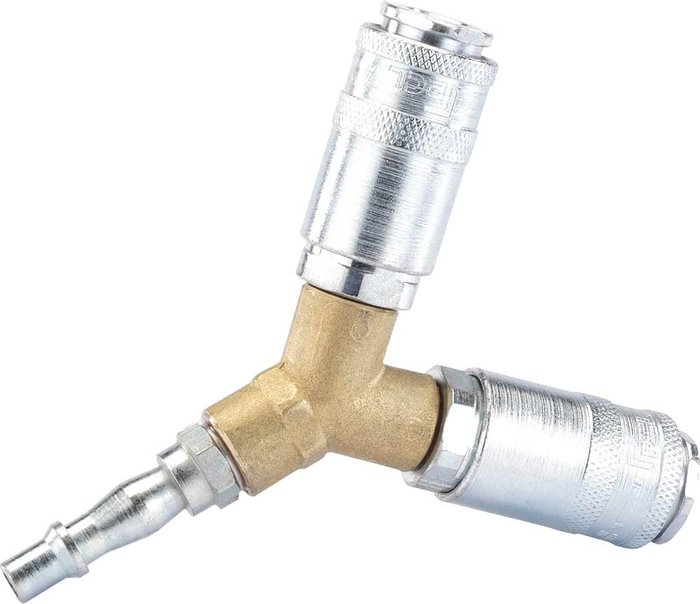 Tooled Up | Draper Draper PCL Twin Air Line Coupling Draper Draper PCL Twin Air Line Coupling