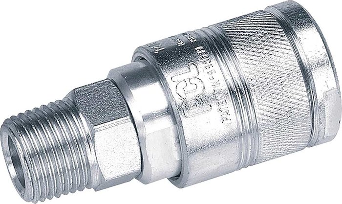 Tooled Up | Draper Draper PCL M100 Air Line Coupling Male Thread 1/2 Draper Draper PCL M100 Air Line Coupling Male Thread 1/2
