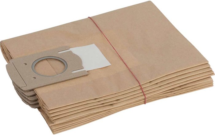 Tooled Up | Bosch Professional Bosch Paper Filter Bags for PAS 11-25 and 11-25F Pack of 5 Bosch Professional Bosch Paper Filter Bags for PAS 11-25 and 11-25F Pack of 5