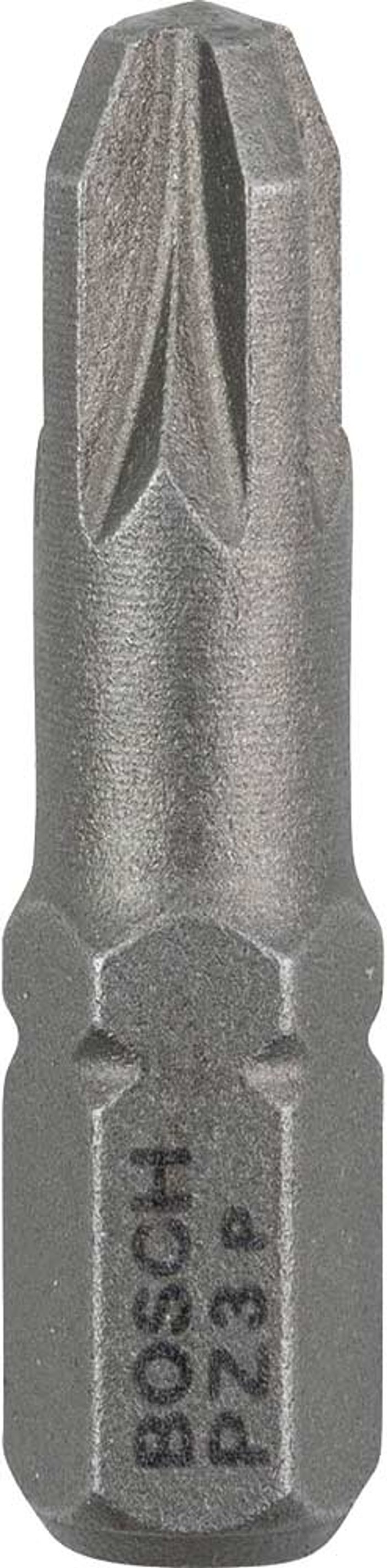 Tooled Up | Bosch Professional Bosch Extra Hard Pozi Screwdriver Bits PZ3 25mm Pack of 3 Bosch Professional Bosch Extra Hard Pozi Screwdriver Bits PZ3 25mm Pack of 3