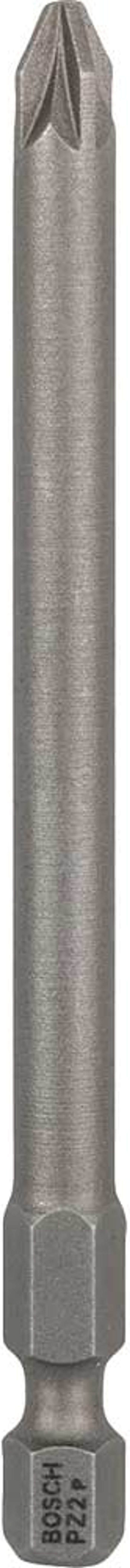 Tooled Up | Bosch Professional Bosch Extra Hard Pozi Screwdriver Bits PZ2 89mm Pack of 3 Bosch Professional Bosch Extra Hard Pozi Screwdriver Bits PZ2 89mm Pack of 3