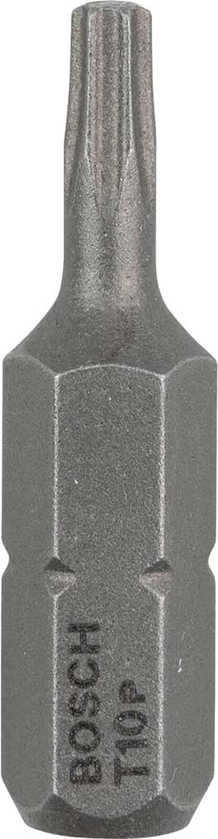 Tooled Up | Bosch Professional Bosch Extra Hard Torx Screwdriver Bit T10 25mm Pack of 3 Bosch Professional Bosch Extra Hard Torx Screwdriver Bit T10 25mm Pack of 3