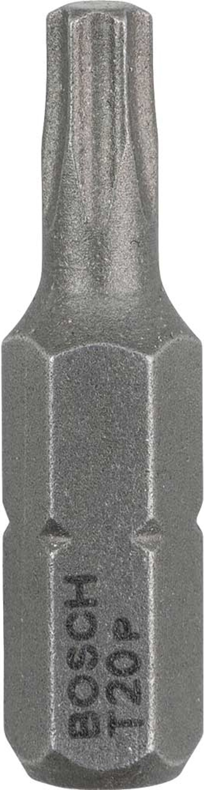 Tooled Up | Bosch Professional Bosch Extra Hard Torx Screwdriver Bit T20 25mm Pack of 3 Bosch Professional Bosch Extra Hard Torx Screwdriver Bit T20 25mm Pack of 3