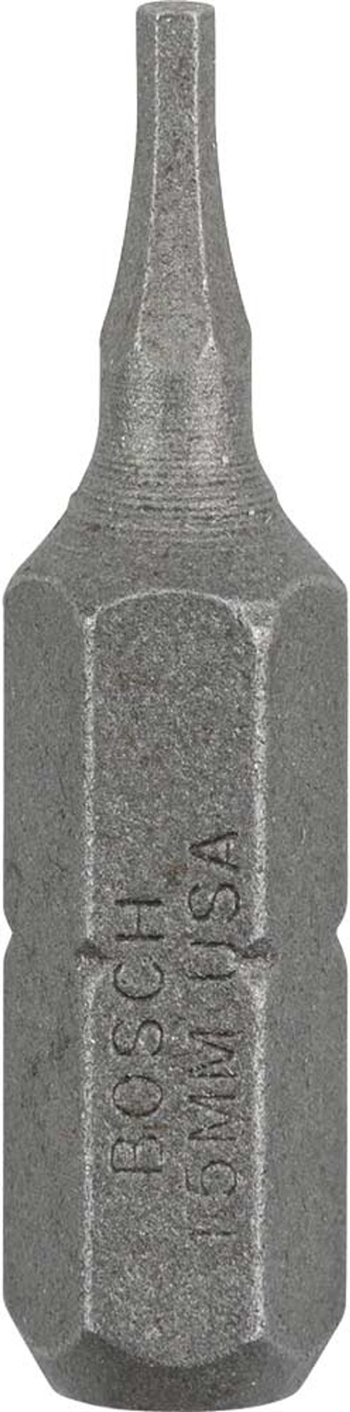 Tooled Up | Bosch Professional Bosch Hex Extra Hard Screwdriver Bit Hex 1.5mm 25mm Pack of 3 Bosch Professional Bosch Hex Extra Hard Screwdriver Bit Hex 1.5mm 25mm Pack of 3