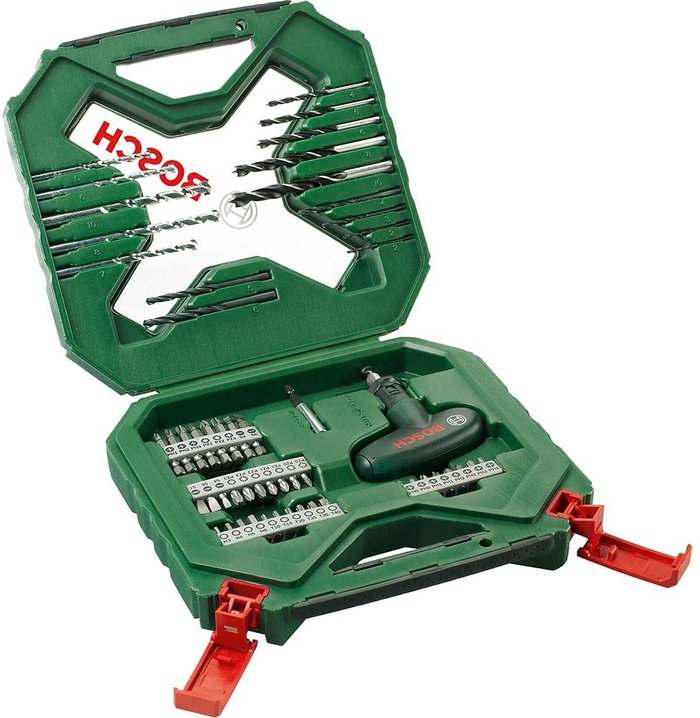 Tooled Up | Bosch Home and Garden Bosch 54 Piece Drill and Screwdriver Bit Set Bosch Home and Garden Bosch 54 Piece Drill and Screwdriver Bit Set