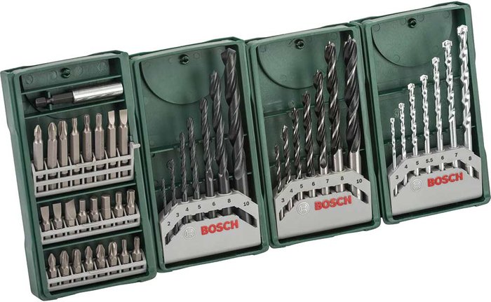 Tooled Up | Bosch Home and Garden Bosch MultiPack Mini X Line Drill and Screwdriver Bit Set Bosch Home and Garden Bosch MultiPack Mini X Line Drill and Screwdriver Bit Set