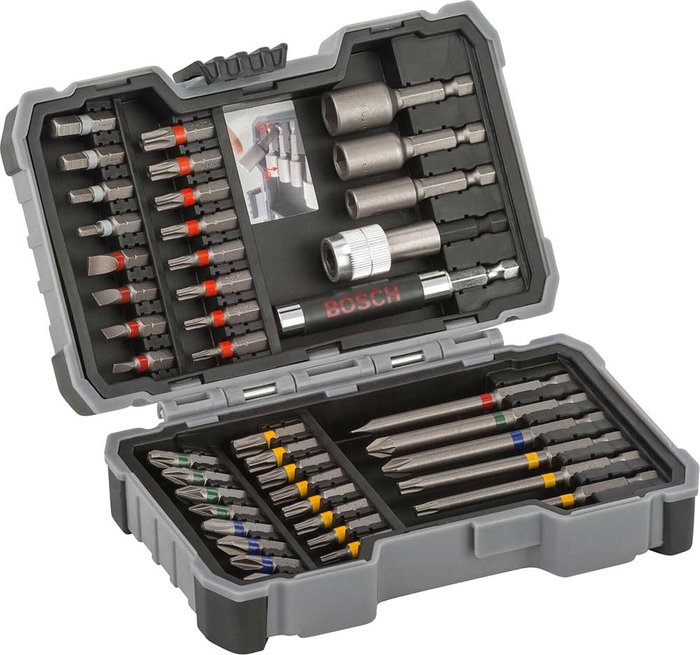 Tooled Up | Bosch Professional Bosch 43 Piece Nut Driver and Screwdriver Bit Set Bosch Professional Bosch 43 Piece Nut Driver and Screwdriver Bit Set