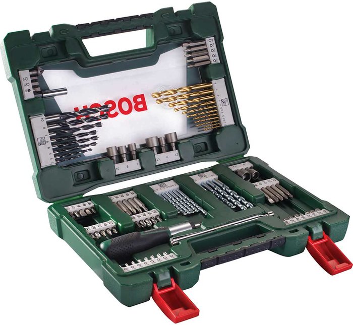 Tooled Up | Bosch Home and Garden Bosch 91 Piece Drill and Screwdriver Bit Set Bosch Home and Garden Bosch 91 Piece Drill and Screwdriver Bit Set