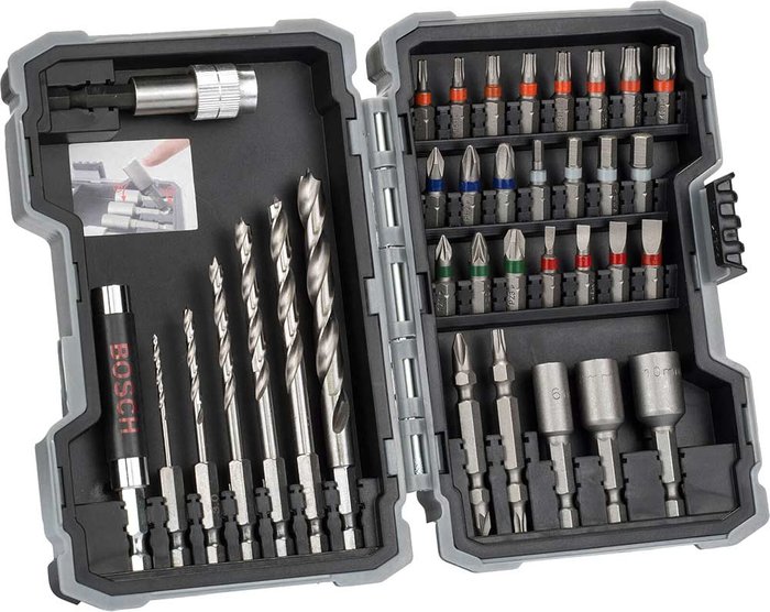 Tooled Up | Bosch Professional Bosch 35 Piece Drill and Screwdriver Bit Set for Wood Bosch Professional Bosch 35 Piece Drill and Screwdriver Bit Set for Wood