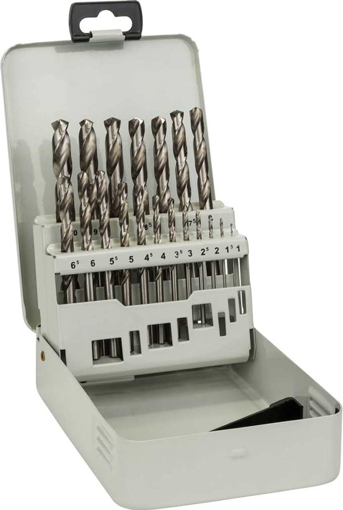 Tooled Up | Bosch Professional Bosch 19 Piece HSS-G Drill Bit Set Bosch Professional Bosch 19 Piece HSS-G Drill Bit Set
