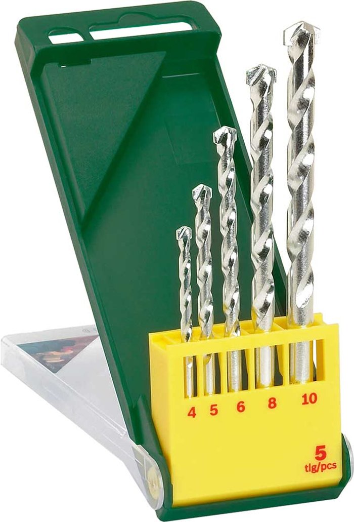 Tooled Up | Bosch Home and Garden Bosch 5 Piece Masonry Drill Bit Set Bosch Home and Garden Bosch 5 Piece Masonry Drill Bit Set