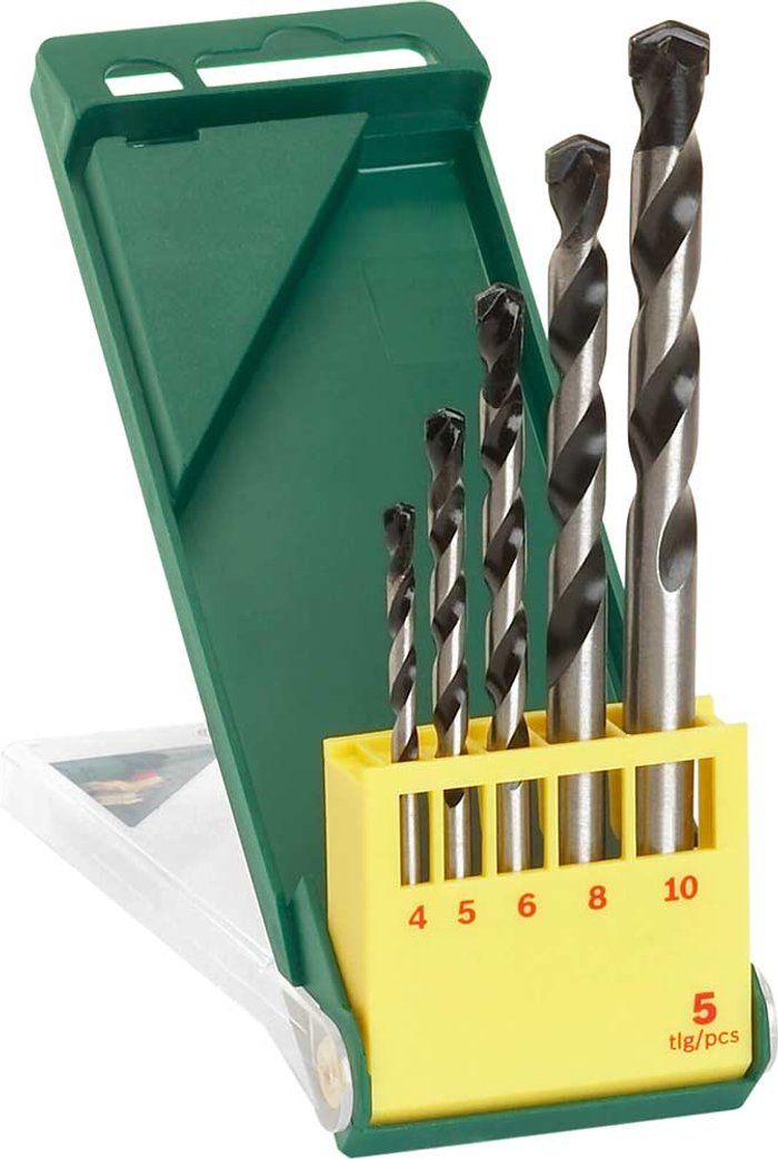 Tooled Up | Bosch Home and Garden Bosch 5 Piece Concrete Drill Bit Set Bosch Home and Garden Bosch 5 Piece Concrete Drill Bit Set