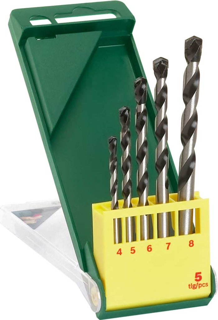 Tooled Up | Bosch Home and Garden Bosch 5 Piece Concrete Drill Bit Set Bosch Home and Garden Bosch 5 Piece Concrete Drill Bit Set
