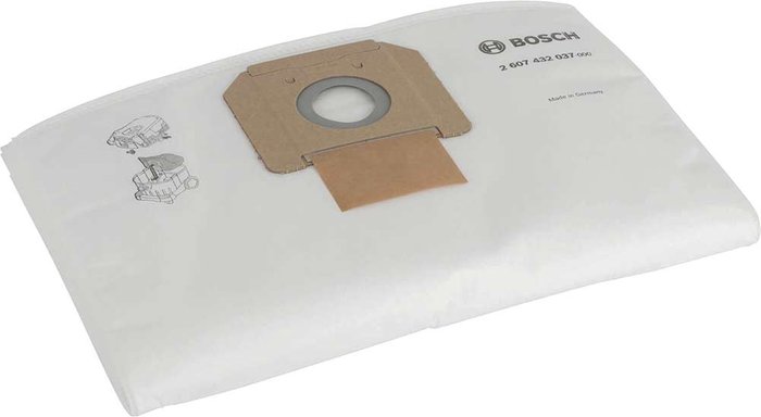 Tooled Up | Bosch Professional Bosch Fleece Filter Bags for GAS 35 Pack of 5 Bosch Professional Bosch Fleece Filter Bags for GAS 35 Pack of 5