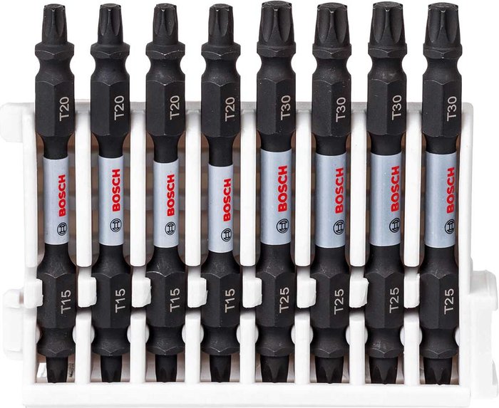 Tooled Up | Bosch Professional Bosch 8 Piece Impact Torx Screwdriver Bit Set Bosch Professional Bosch 8 Piece Impact Torx Screwdriver Bit Set