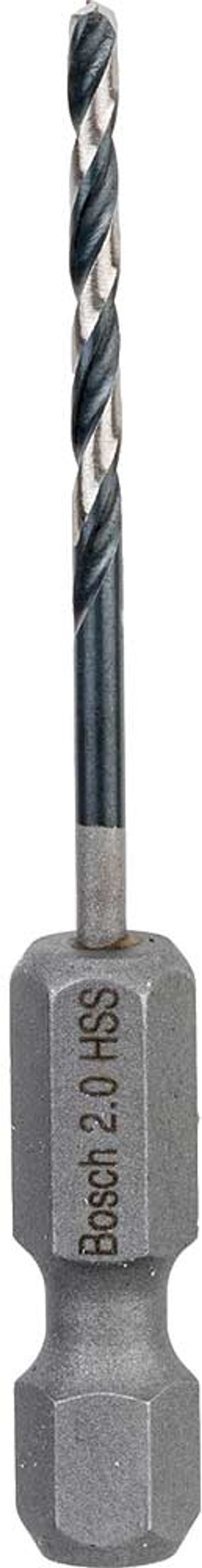 Tooled Up | Bosch Professional Bosch HSS Impact Drill Bit 2mm Pack of 1 Bosch Professional Bosch HSS Impact Drill Bit 2mm Pack of 1