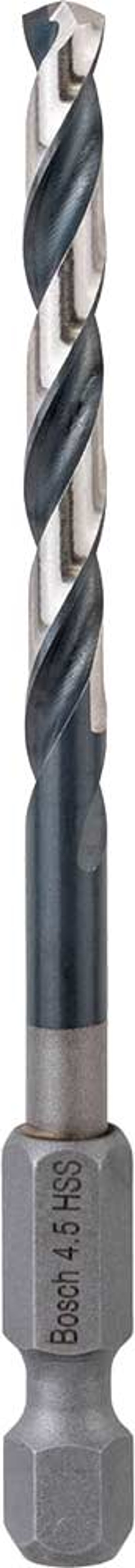Tooled Up | Bosch Professional Bosch HSS Impact Drill Bit 4.5mm Pack of 1 Bosch Professional Bosch HSS Impact Drill Bit 4.5mm Pack of 1